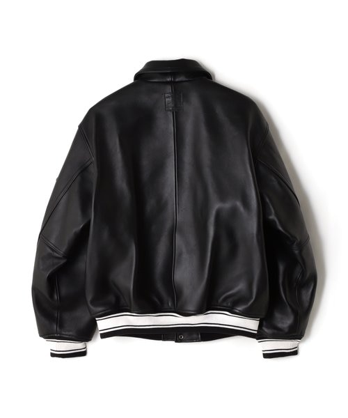 超希少✨️90s アヴィレックス ゴーラーズ レザー ジャケット 牛革 S AVIREX（アヴィレックス）の「90's GOALERS VARSITY JACKET