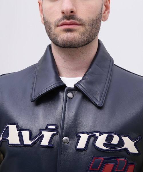 【90ｓ】AVIREX バーシティジャケット 90's GOALERS VARSITY JACKET ／ ナイティーズ ゴーラーズ バー