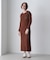 MILITARY RIB KINT ONEPIECE／ミリタリーリブニットワンピース