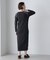 MILITARY RIB KINT ONEPIECE／ミリタリーリブニットワンピース
