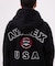 VARSITY LOGO SWEAT ZIP UP PARKA ／バーシティ ロゴ スウェット ジップアップ パーカー