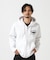 VARSITY LOGO SWEAT ZIP UP PARKA ／バーシティ ロゴ スウェット ジップアップ パーカー