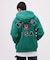 VARSITY LOGO SWEAT ZIP UP PARKA ／バーシティ ロゴ スウェット ジップアップ パーカー