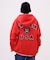 VARSITY LOGO SWEAT ZIP UP PARKA ／バーシティ ロゴ スウェット ジップアップ パーカー