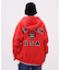 VARSITY LOGO SWEAT ZIP UP PARKA ／バーシティ ロゴ スウェット ジップアップ パーカー