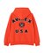 VARSITY LOGO SWEAT ZIP UP PARKA ／バーシティ ロゴ スウェット ジップアップ パーカー