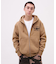 VARSITY LOGO SWEAT ZIP UP PARKA ／バーシティ ロゴ スウェット ジップアップ パーカー