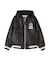 SIGNATURE HOODED LEATHER／ シグネチャーフードレザージャケット