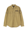 BASIC FATIGUE KHAKI L／S SHIRT／長袖 ファティーグ カーキ シャツ