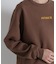 ロゴ クルースウェット／ A STAR LOGO CREW SWEAT