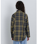 CHEMICAL WASH CHECK SHIRT／ケミカルウォッシュ チェックシャツ