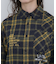 CHEMICAL WASH CHECK SHIRT／ケミカルウォッシュ チェックシャツ