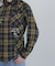 CHEMICAL WASH CHECK SHIRT／ケミカルウォッシュ チェックシャツ