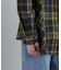 CHEMICAL WASH CHECK SHIRT／ケミカルウォッシュ チェックシャツ