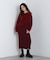 《直営店限定》FLAT×SHAGGY KNIT ONEPIECE／フラット×シャギーニット