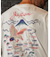 EMBROIDERY T-SHIRT "JAPAN MAP" ／ エンブロイダリー 長袖Tシャツ "ジャパン マップ" ／ AVIREX ／