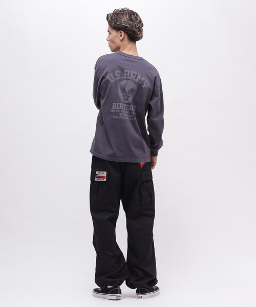 直営店限定》TOP GUN WAPPEN CARGO PANTS ／ トップガン ワッペン