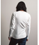 《DAILY》RIB L／S V-NECK T-SHIRT／リブ 長袖 ブイネック Tシャツ  デイリーウェア