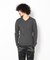 《DAILY》RIB L／S V-NECK T-SHIRT／リブ 長袖 ブイネック Tシャツ  デイリーウェア