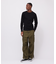 《DAILY／デイリー》RIB L／S CREW NECK T-SHIRT／リブ 長袖 クルーネック Tシャツ  デイリーウェア