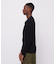 《DAILY／デイリー》RIB L／S CREW NECK T-SHIRT／リブ 長袖 クルーネック Tシャツ  デイリーウェア