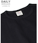 《DAILY／デイリー》RIB L／S CREW NECK T-SHIRT／リブ 長袖 クルーネック Tシャツ  デイリーウェア