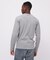 《DAILY／デイリー》RIB L／S CREW NECK T-SHIRT／リブ 長袖 クルーネック Tシャツ  デイリーウェア