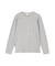 《DAILY／デイリー》RIB L／S CREW NECK T-SHIRT／リブ 長袖 クルーネック Tシャツ  デイリーウェア