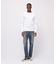 《DAILY／デイリー》RIB L／S CREW NECK T-SHIRT／リブ 長袖 クルーネック Tシャツ  デイリーウェア