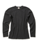 《DAILY／デイリー》RIB L／S CREW NECK T-SHIRT／リブ 長袖 クルーネック Tシャツ  デイリーウェア
