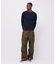《DAILY／デイリー》RIB L／S CREW NECK T-SHIRT／リブ 長袖 クルーネック Tシャツ  デイリーウェア