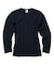 《DAILY／デイリー》RIB L／S CREW NECK T-SHIRT／リブ 長袖 クルーネック Tシャツ  デイリーウェア
