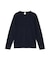 《DAILY／デイリー》RIB L／S CREW NECK T-SHIRT／リブ 長袖 クルーネック Tシャツ  デイリーウェア