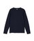 《DAILY／デイリー》RIB L／S CREW NECK T-SHIRT／リブ 長袖 クルーネック Tシャツ  デイリーウェア