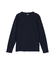 《DAILY／デイリー》RIB L／S CREW NECK T-SHIRT／リブ 長袖 クルーネック Tシャツ  デイリーウェア