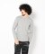 《DAILY／デイリー》RIB L／S HENLEY NECK T-SHIRT／リブ 長袖 ヘンリーネック Tシャツ  デイリーウェア