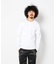 《DAILY／デイリー》RIB L／S HENLEY NECK T-SHIRT／リブ 長袖 ヘンリーネック Tシャツ  デイリーウェア