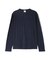 《DAILY／デイリー》RIB L／S HENLEY NECK T-SHIRT／リブ 長袖 ヘンリーネック Tシャツ  デイリーウェア