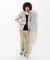 《DAILY／デイリー》RIB ZIP PARKA／デイリー 長袖 リブ ジップパーカー／AVIREX／アヴィレックス