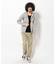 《DAILY／デイリー》RIB ZIP PARKA／デイリー 長袖 リブ ジップパーカー／AVIREX／アヴィレックス