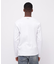 《DAILY／デイリー》MINI WAFFLE V NECK T-SHIRT／ミニワッフル 長袖 Vネック Tシャツ