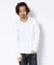 《DAILY／デイリー》MINI WAFFLE V NECK T-SHIRT／ミニワッフル 長袖 Vネック Tシャツ