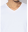 《DAILY／デイリー》MINI WAFFLE V NECK T-SHIRT／ミニワッフル 長袖 Vネック Tシャツ