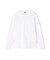 《DAILY／デイリー》MINI WAFFLE CREW-NECK L／S T-SHIRT／ミニワッフル クルーネック 長袖 Tシャツ
