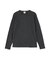 《DAILY／デイリー》MINI WAFFLE CREW-NECK L／S T-SHIRT／ミニワッフル クルーネック 長袖 Tシャツ