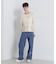 FOIL PRINT KNIT TOPS／箔プリントニットトップス