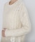 FOIL PRINT KNIT TOPS／箔プリントニットトップス