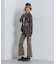 SATIN FLARE STRECH PANTS／サテンフレアストレッチパンツ