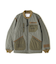 QUILTED ARMY JACKET FLYNIG SHARKS ／ キルティング　アーミージャケット フライングシャーク