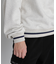 《直営店限定》LINE RIB LOGO SWEAT／ラインリブ ロゴスウェット